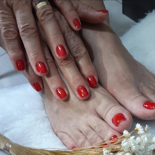 Pé e mão tradicional